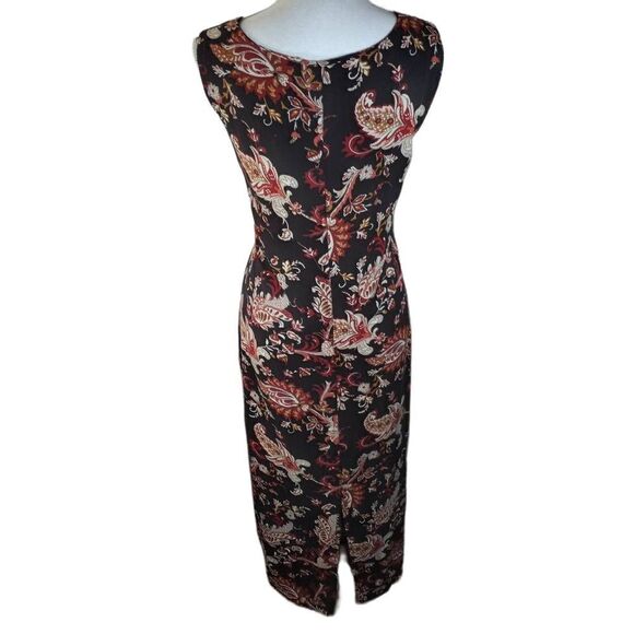 WHITE STAG BLACK,BEIGE, & RUST DRESS SZ.L EUC - Picture 5 of 8